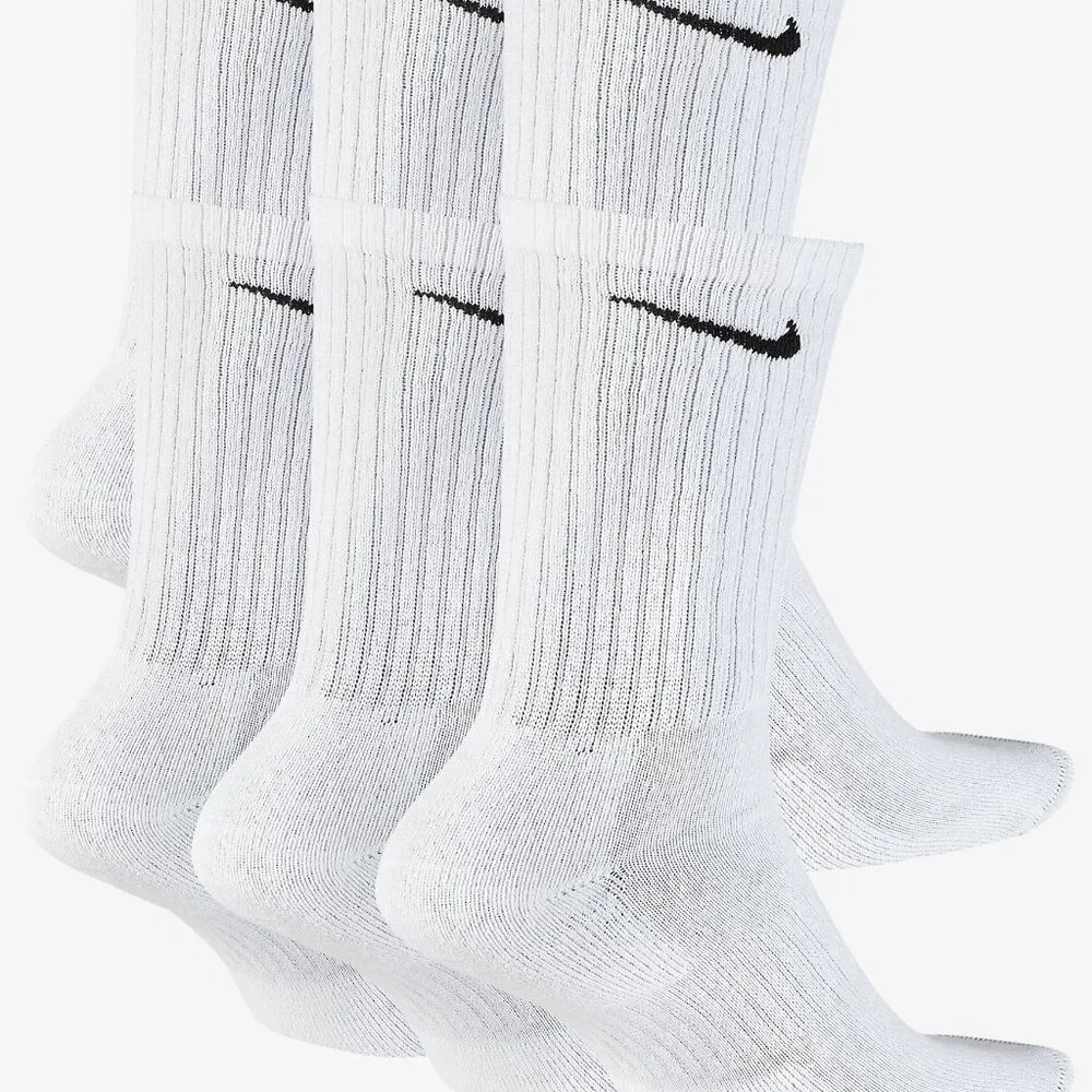 Nike White Athletic Socks - Picture 3 of 9